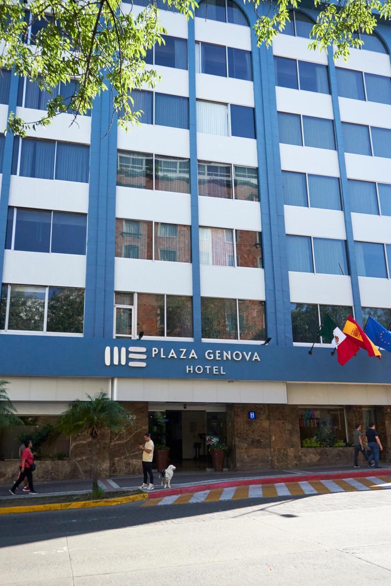 Hotel Plaza Genova Centro Guadalajara Eksteriør billede